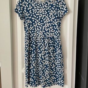 Blue & White Biden Dress - Pockets!!
